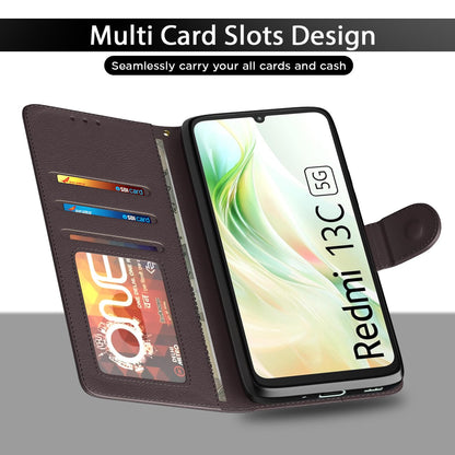 Coffee wallet flip cover for Redmi 13C 5G – Pikkme – photo 5