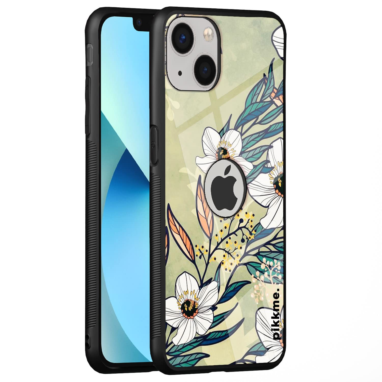 Pikkme iPhone 13 Flower back cover