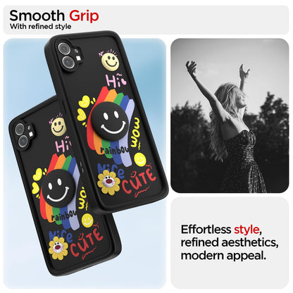 Pikkme Nothing Phone 1 Soft Silicone black mobile back cover – photo 2