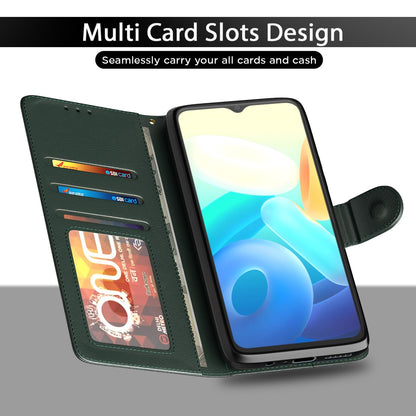 Vivo Y16 mobile flip cover in green by Pikkme – photo 5