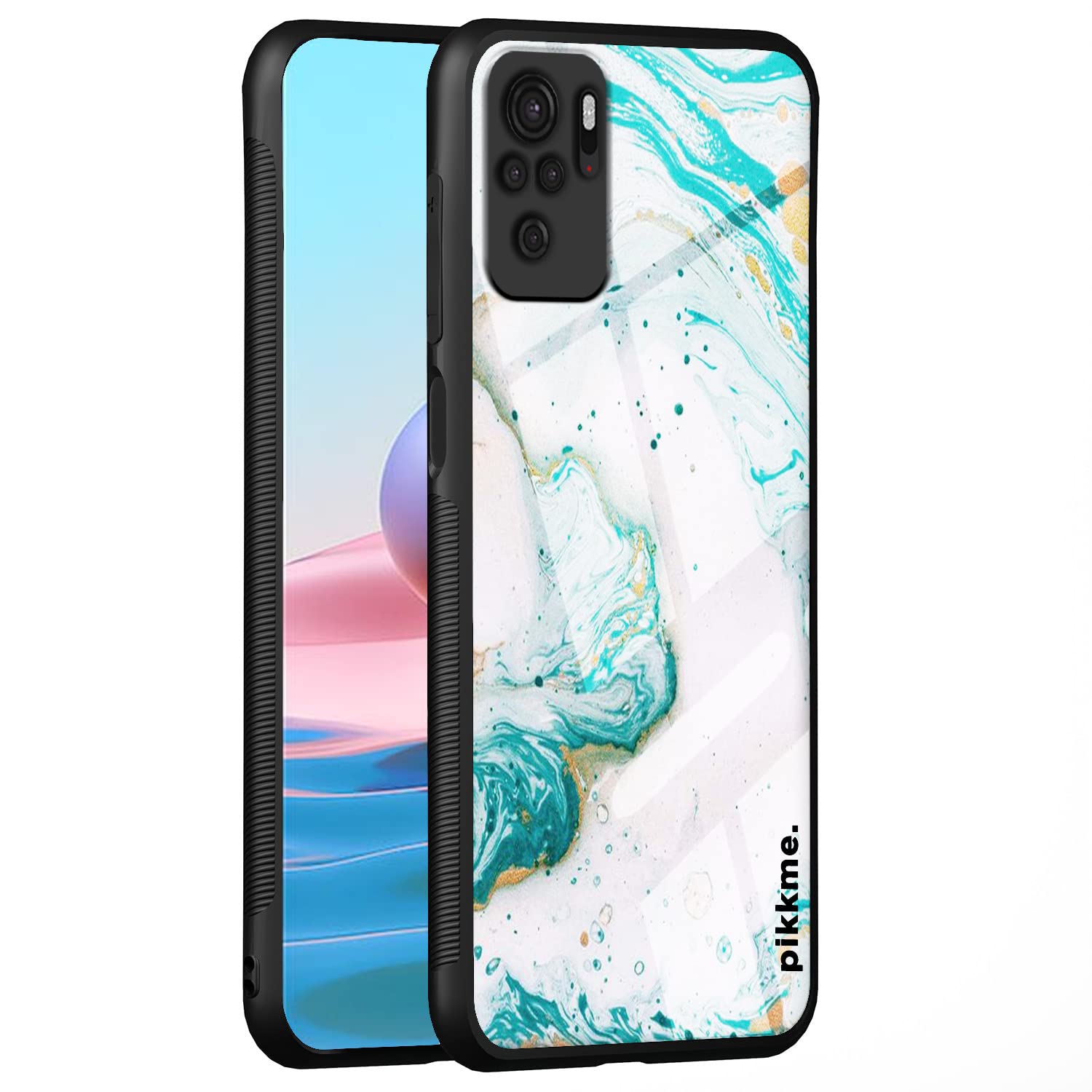 Pikkme Hybrid mobile back cover for Redmi Note 10/Note 10s