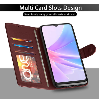 Pikkme Oppo A78 5G brown mobile flip cover – photo 5