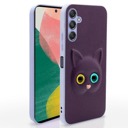Purple Samsung Galaxy M54 5G / F54 5G Kitty Back Cover – Stylish and Protective Back Cover