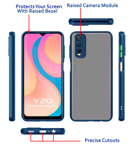 Pikkme blue back cover for Vivo Y20/Y20i – photo 3