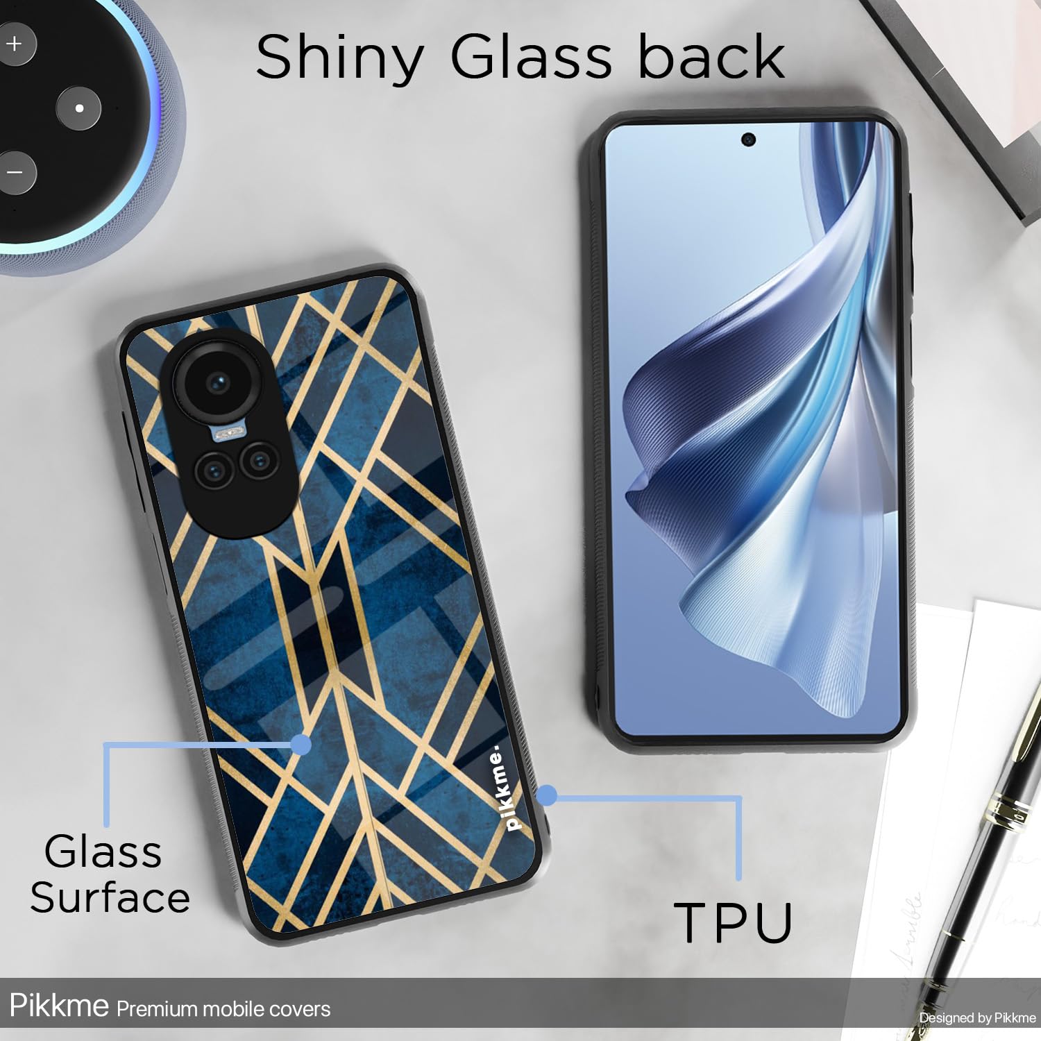 Oppo Reno 10 5G Hybrid mobile back cover by Pikkme – photo 3
