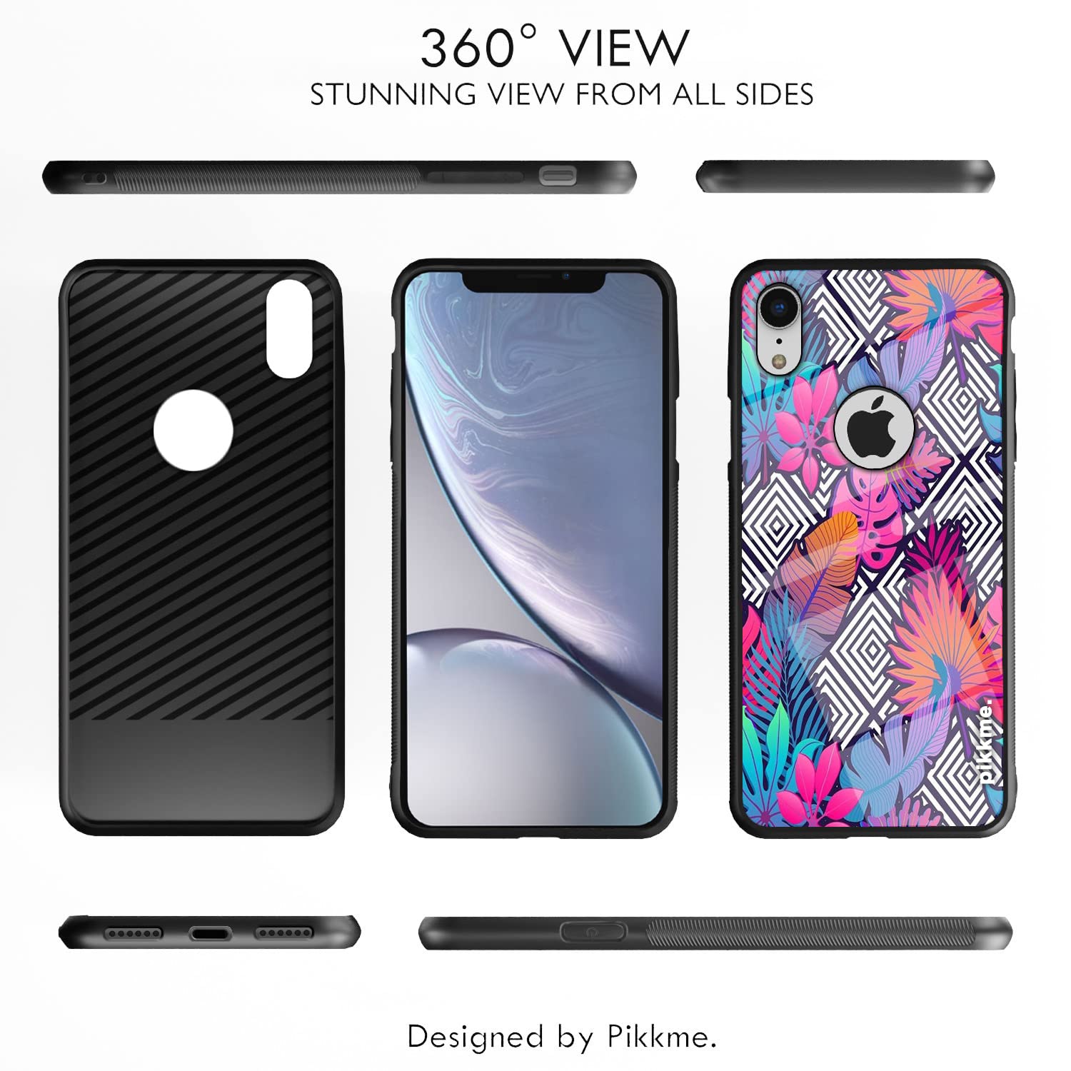 Pikkme Flower mobile back cover for iPhone XR – photo 2