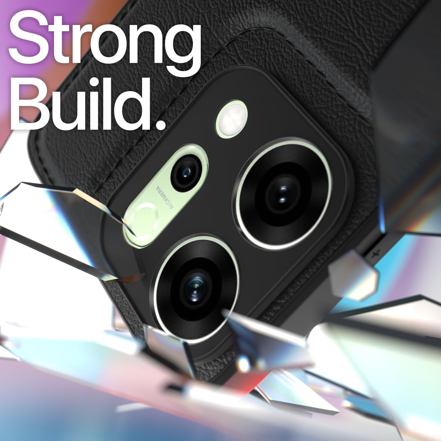 Pikkme black back cover for Oppo Reno 14 5G – photo 6