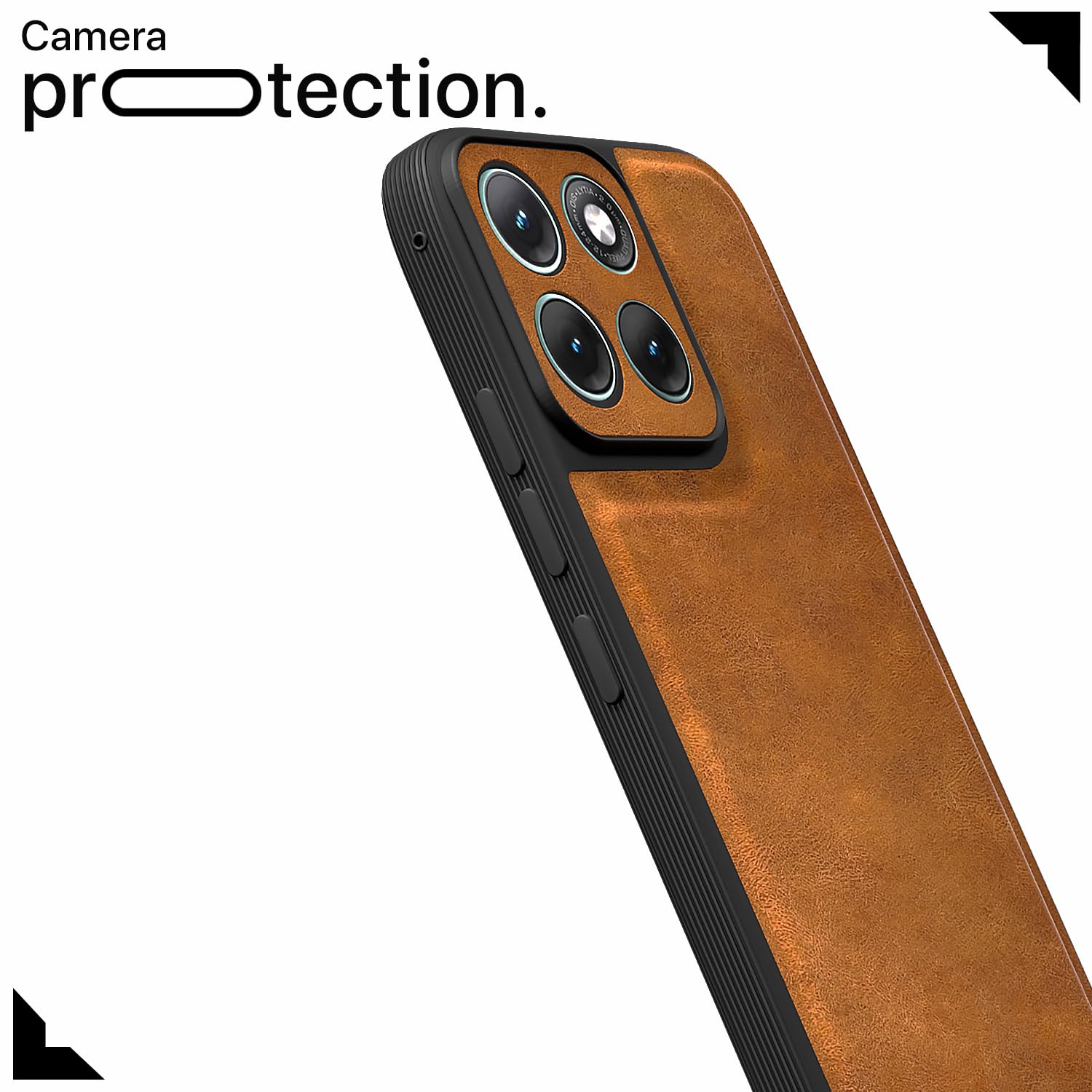 Pikkme Moto Edge 70 Fusion 5G brown mobile back cover – photo 5