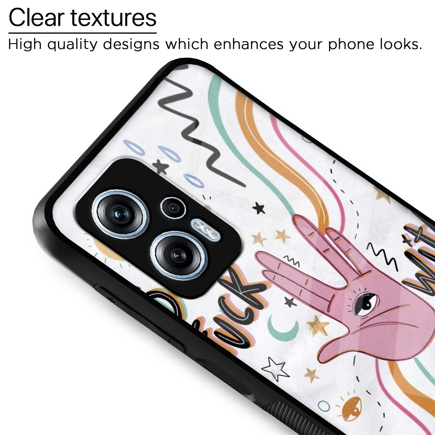 Redmi K50i 5G Hybrid phone cover by Pikkme – photo 4