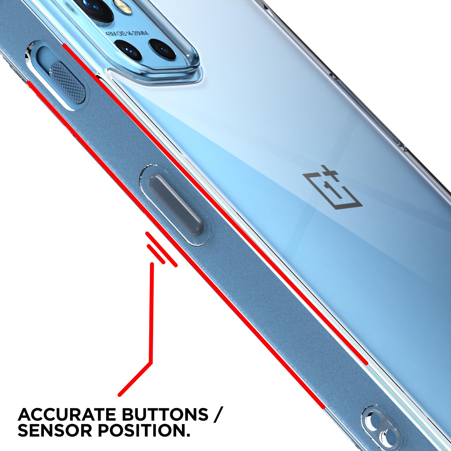 Pikkme transparent PC-TPU back cover for OnePlus 9R/8T – photo 6