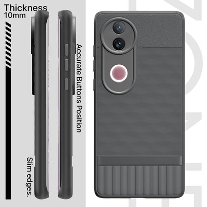 Grey Silicone mobile back cover for iQOO Z10R 5G/Vivo V50 5G/V50e 5G/Vivo T4R – Pikkme – photo 3