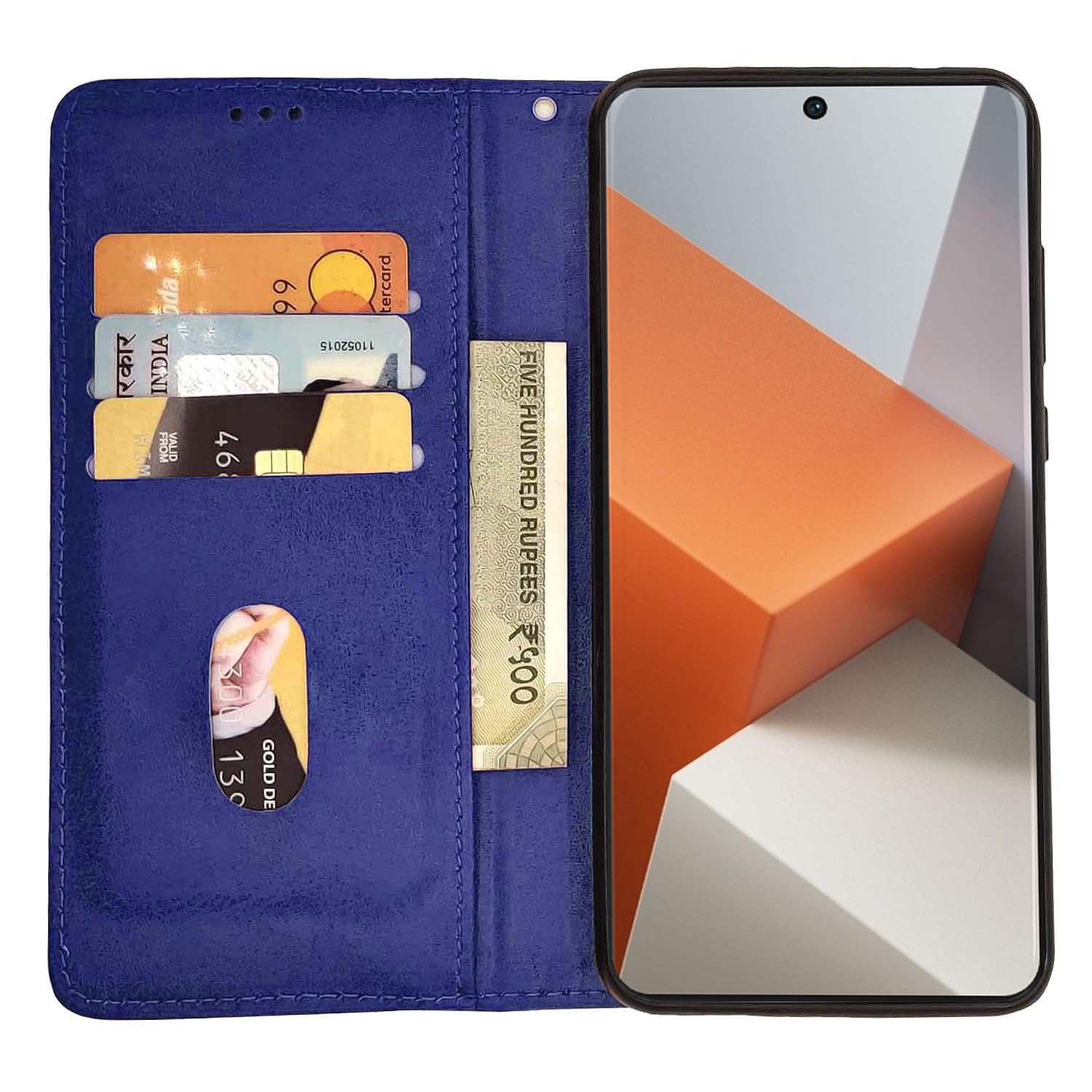 Pikkme Redmi Note 13 Pro Plus 5G blue flip cover – photo 2