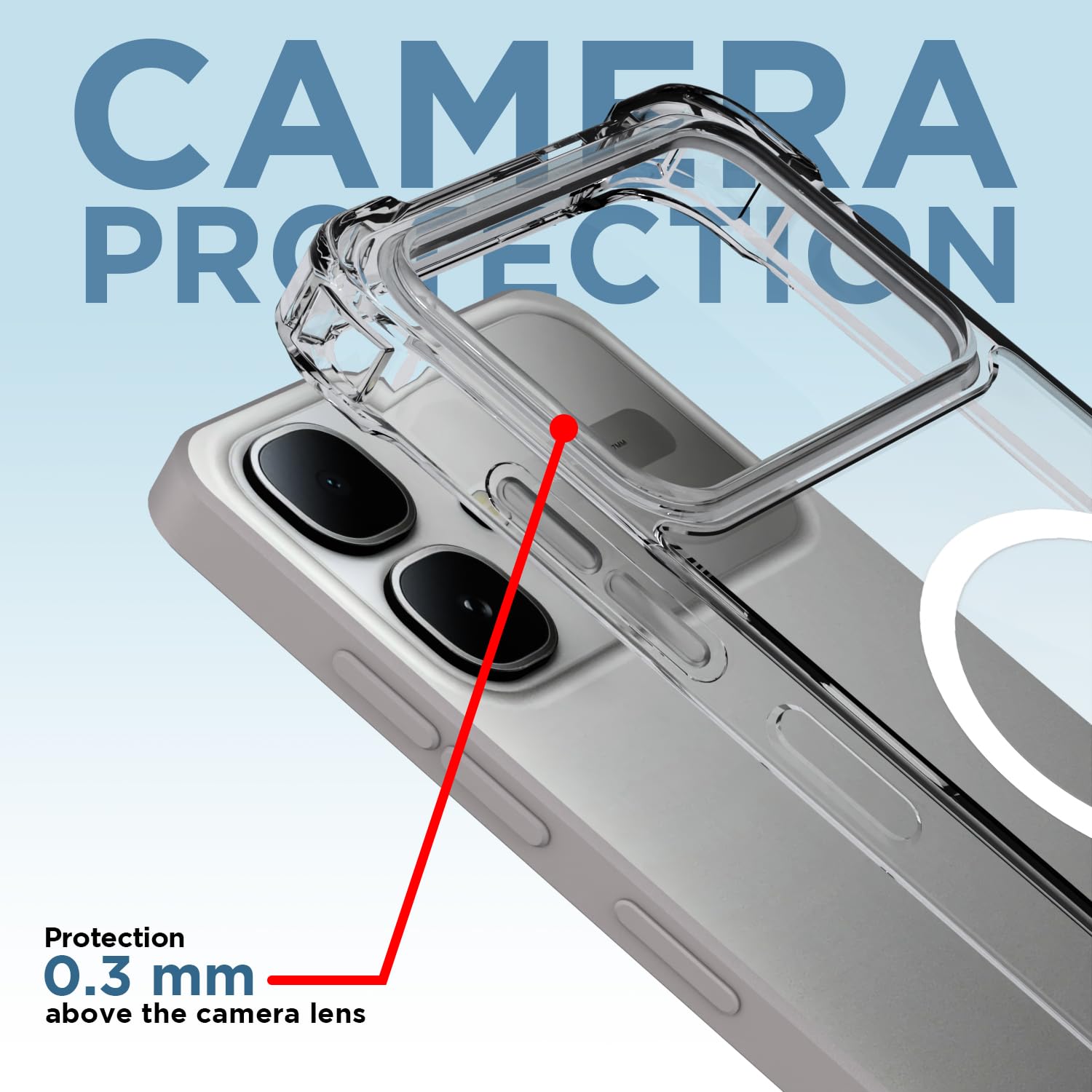 Pikkme transparent mag-safe phone cover for Infinix Smart 20 4G – photo 5