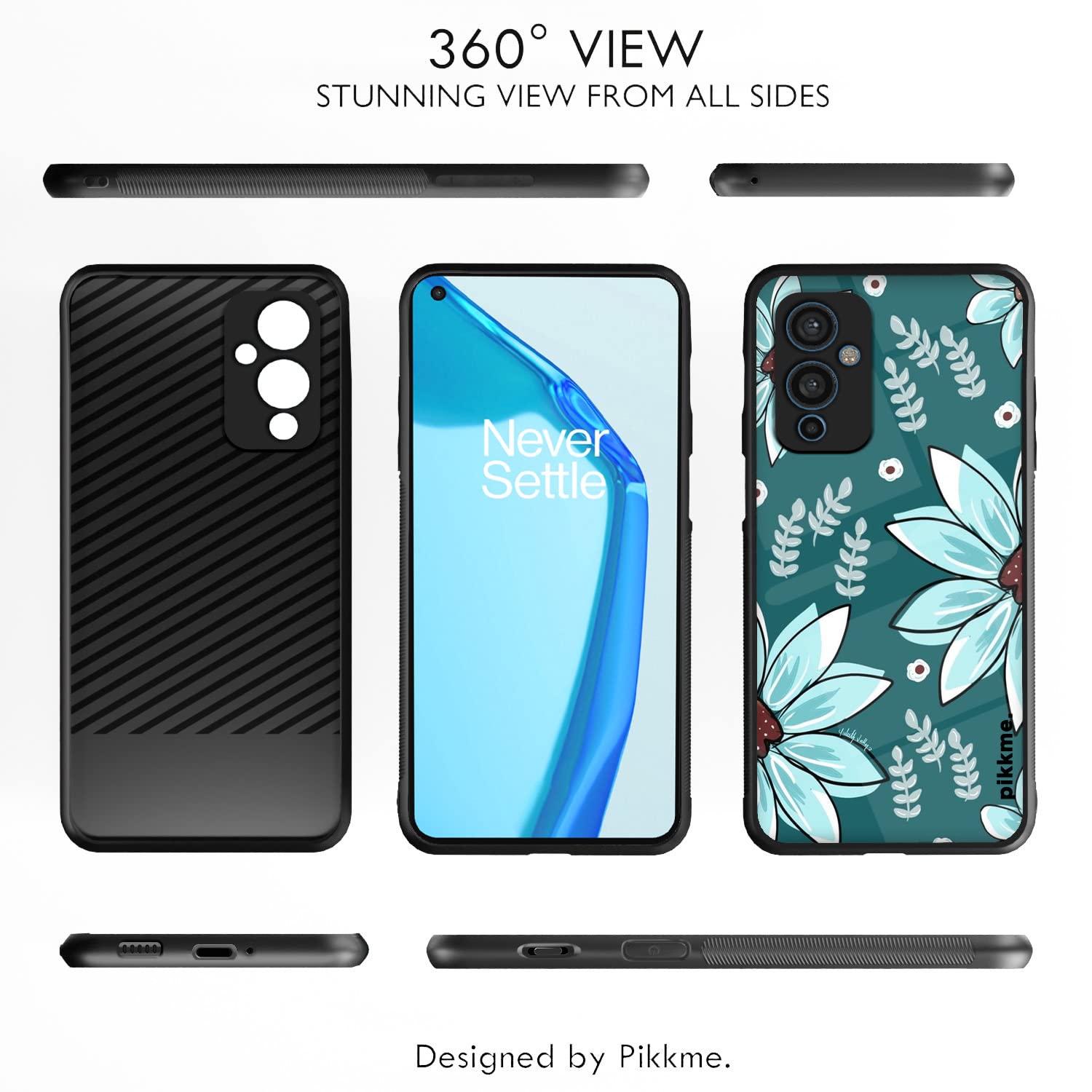 Pikkme OnePlus 9 Flower back cover – photo 2