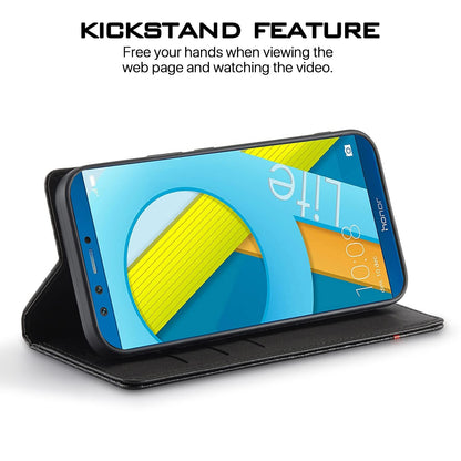 Black wallet flip cover for Honor 9 Lite – Pikkme – photo 5