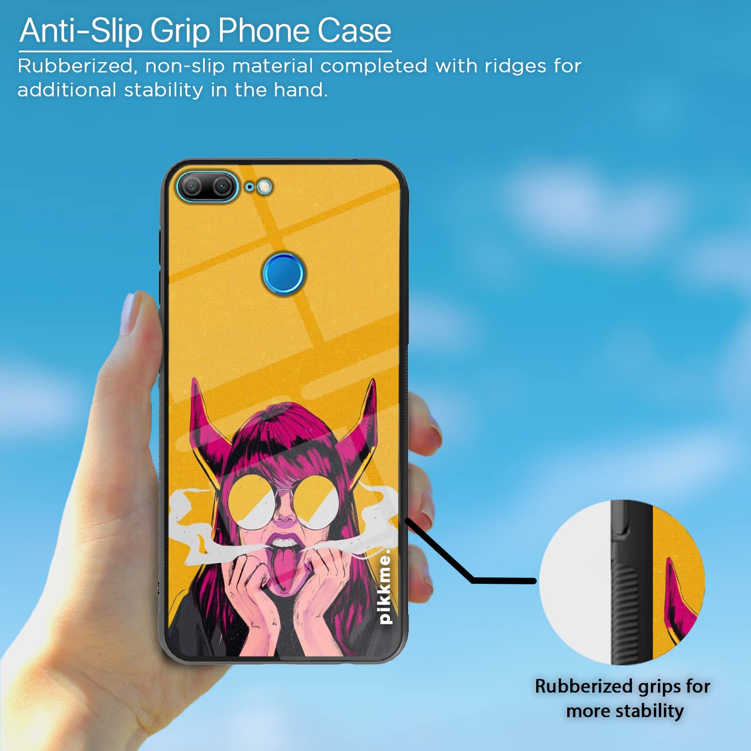 Pikkme Honor 9 Lite Hybrid mobile cover – photo 5