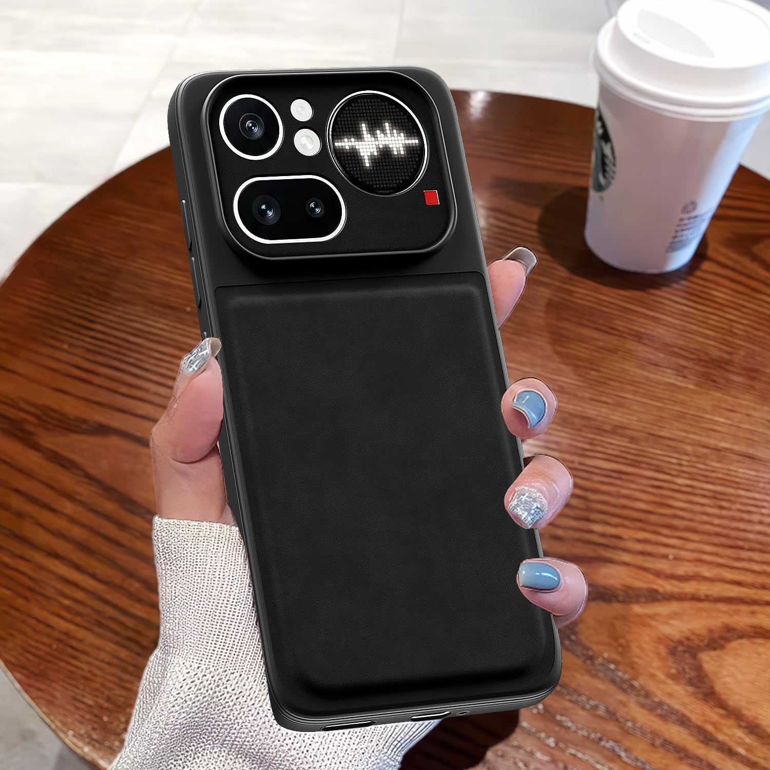 Nothing Phone 4a Pro 5G mobile back cover in black by Pikkme – photo 7