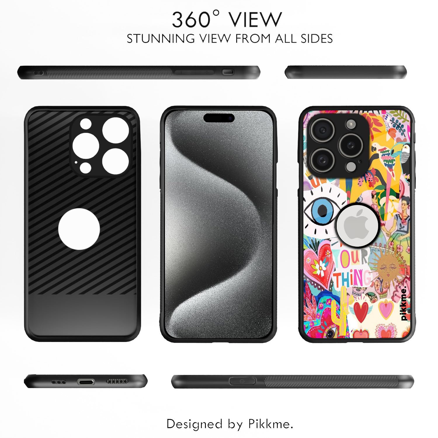 iPhone 15 Pro Flower mobile back cover by Pikkme – photo 2