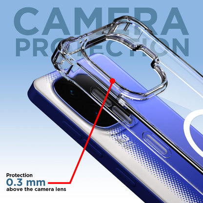 Pikkme transparent mag-safe MagSafe back cover for iQOO Neo 10R/Z9 Turbo/Vivo Y200 GT 5G – photo 5