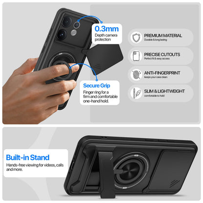 Black Tough Armor mobile cover for Vivo V60e/V60 5G – Pikkme – photo 3