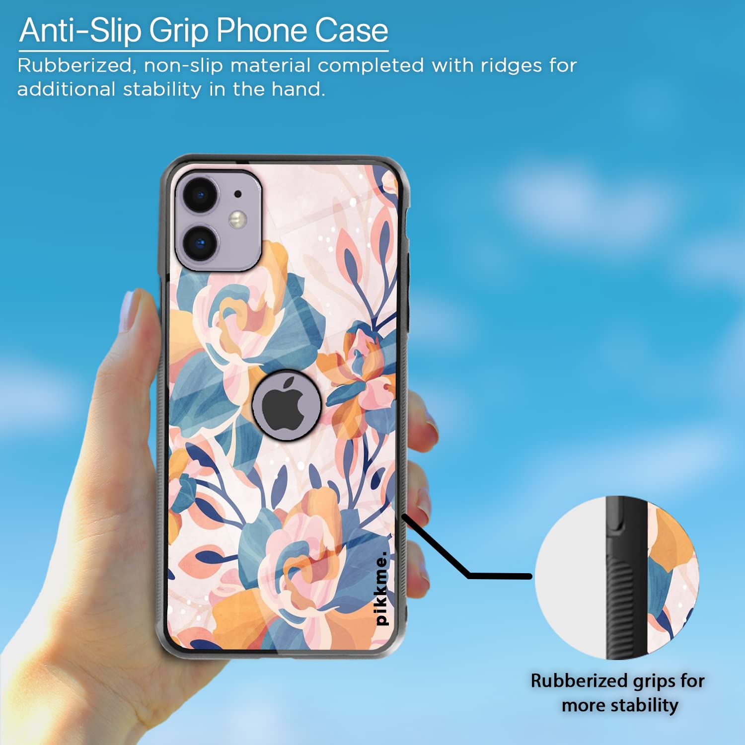 Pikkme iPhone 12 Flower mobile cover – photo 5