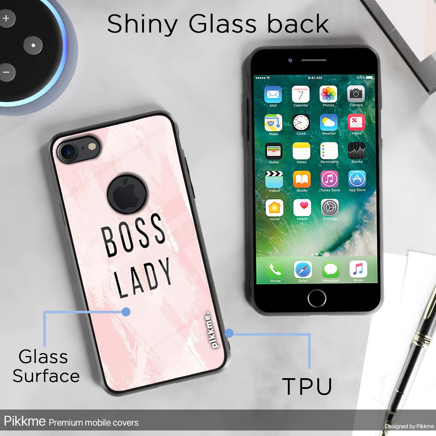 iPhone 7/8 Hybrid mobile cover by Pikkme – photo 3