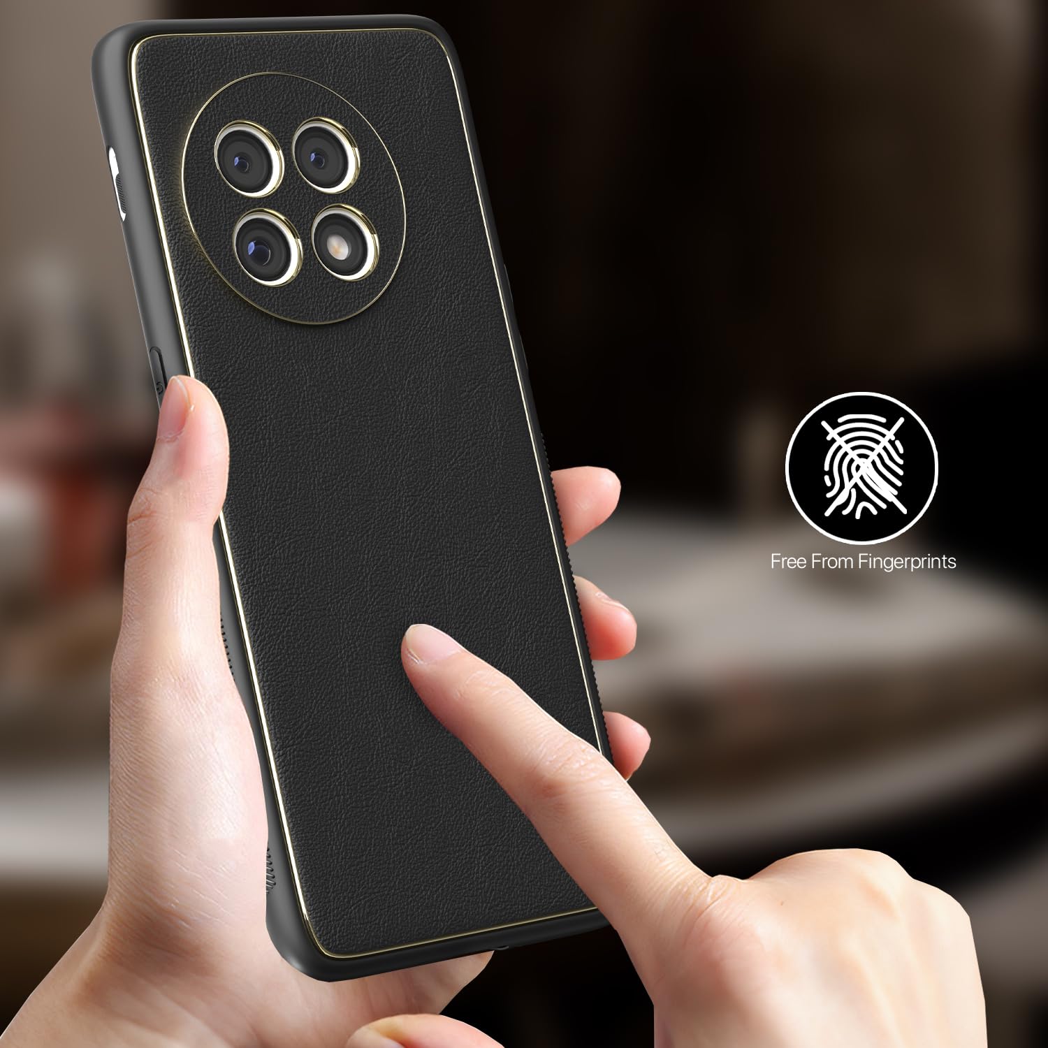 Pikkme black Chrome mobile cover for OnePlus 11R 5G – photo 8