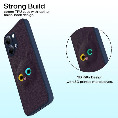 Pikkme Vivo Y11/T5 Lite 5G Kitty purple phone cover – photo 2