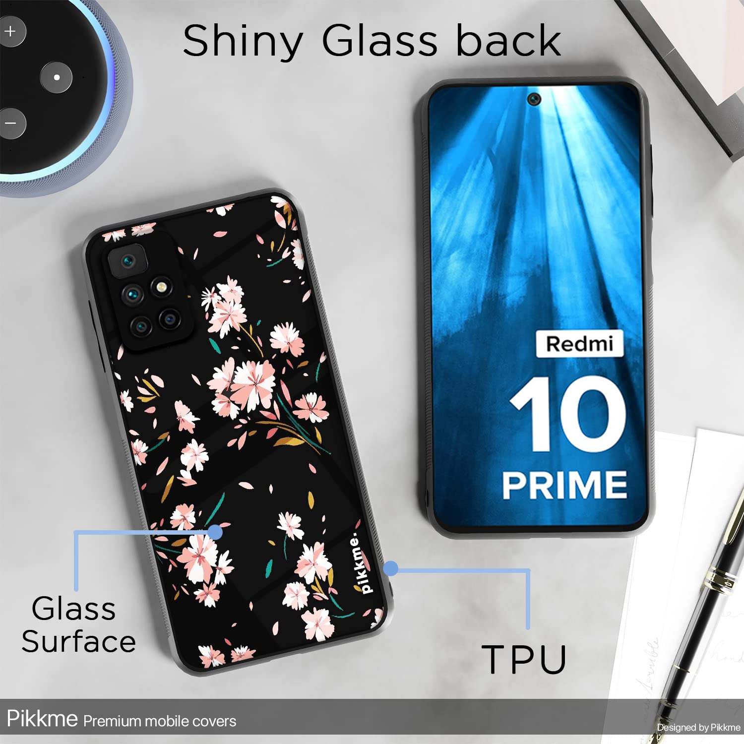 Flower Mobile cover for Redmi 10 Prime – Pikkme – photo 3