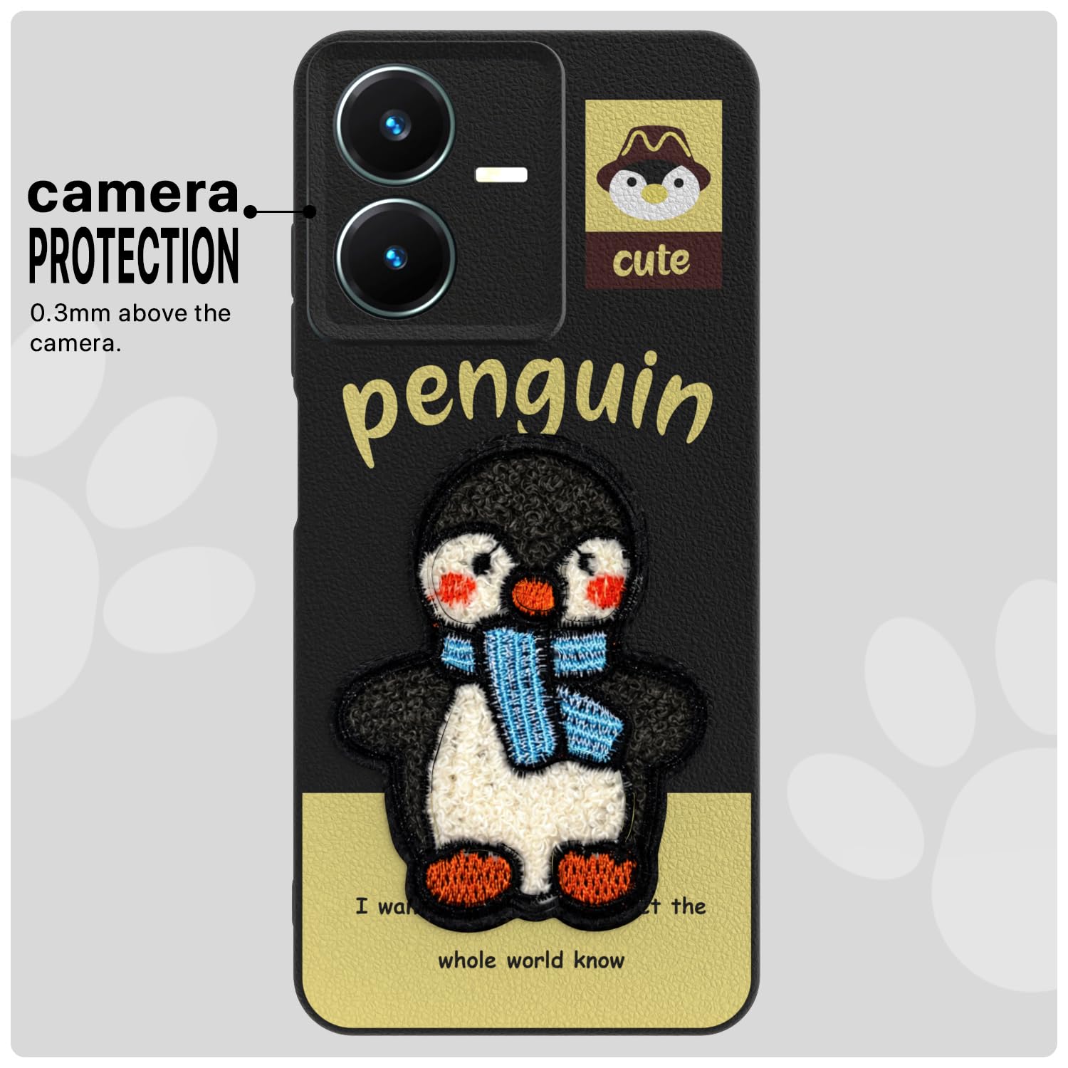 Pikkme black phone cover for Vivo Y22 – photo 6