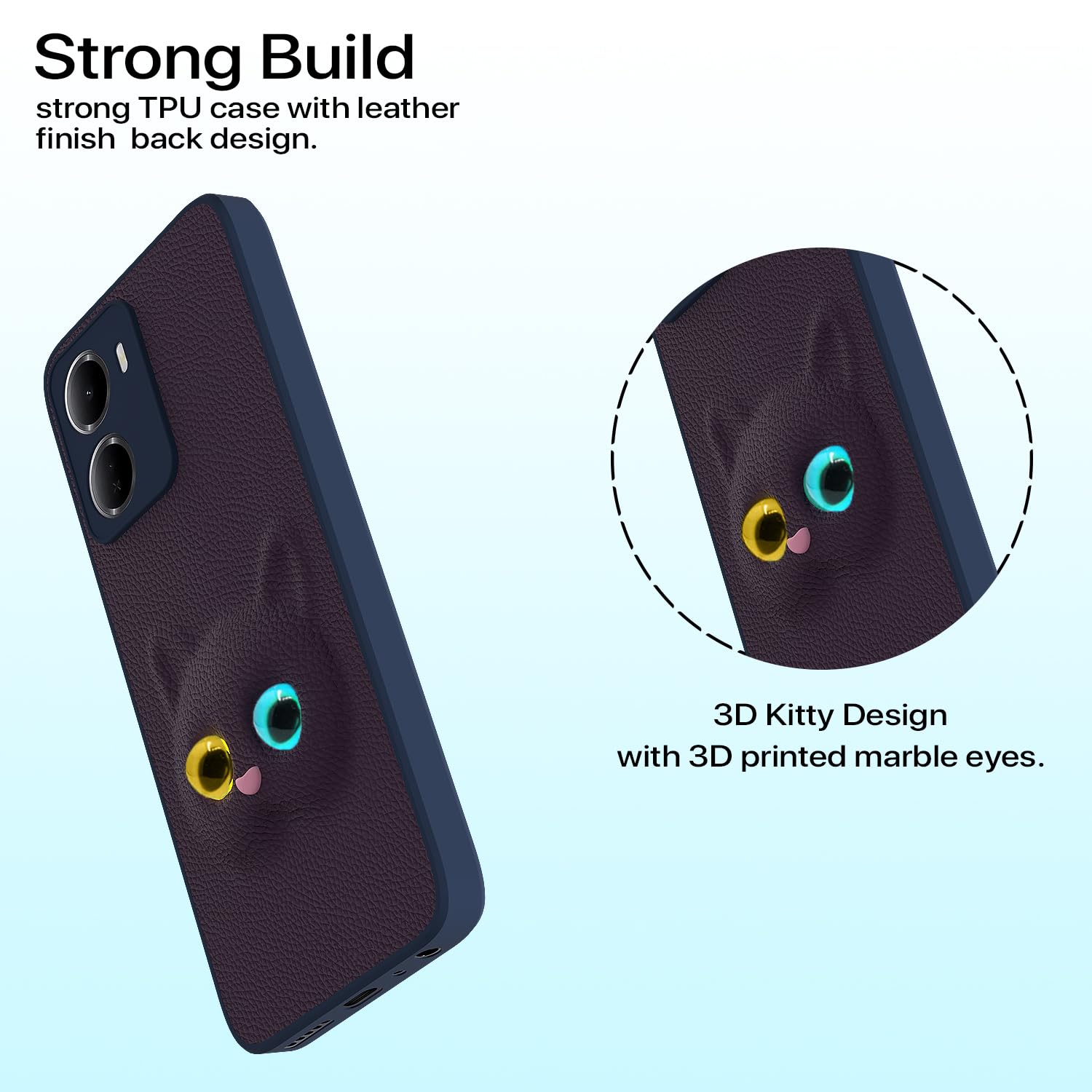 Purple back cover for Redmi 15A 5G – Pikkme – photo 2