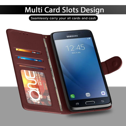 Brown flip cover for Samsung J2 2016 – Pikkme – photo 5