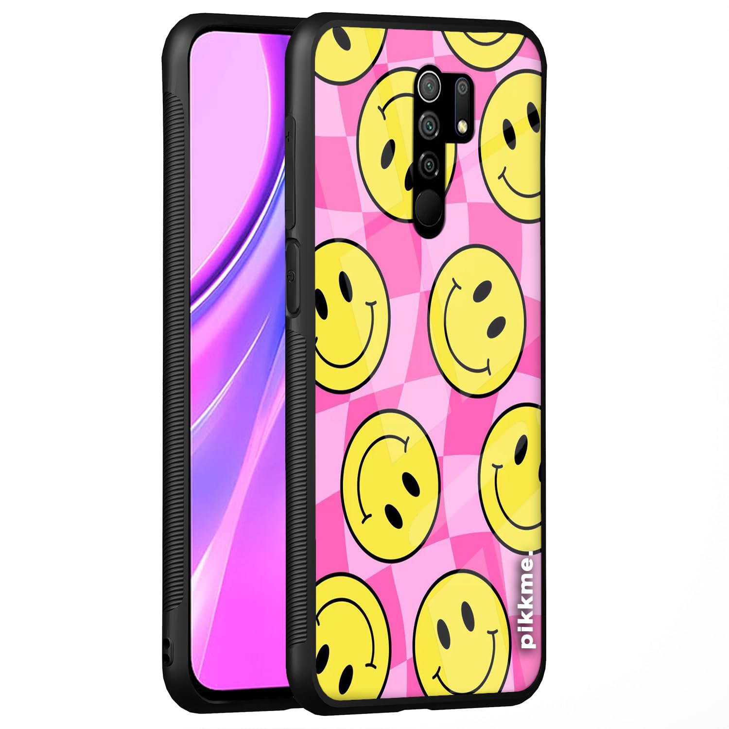 Pikkme Redmi 9 Prime Hybrid mobile back cover