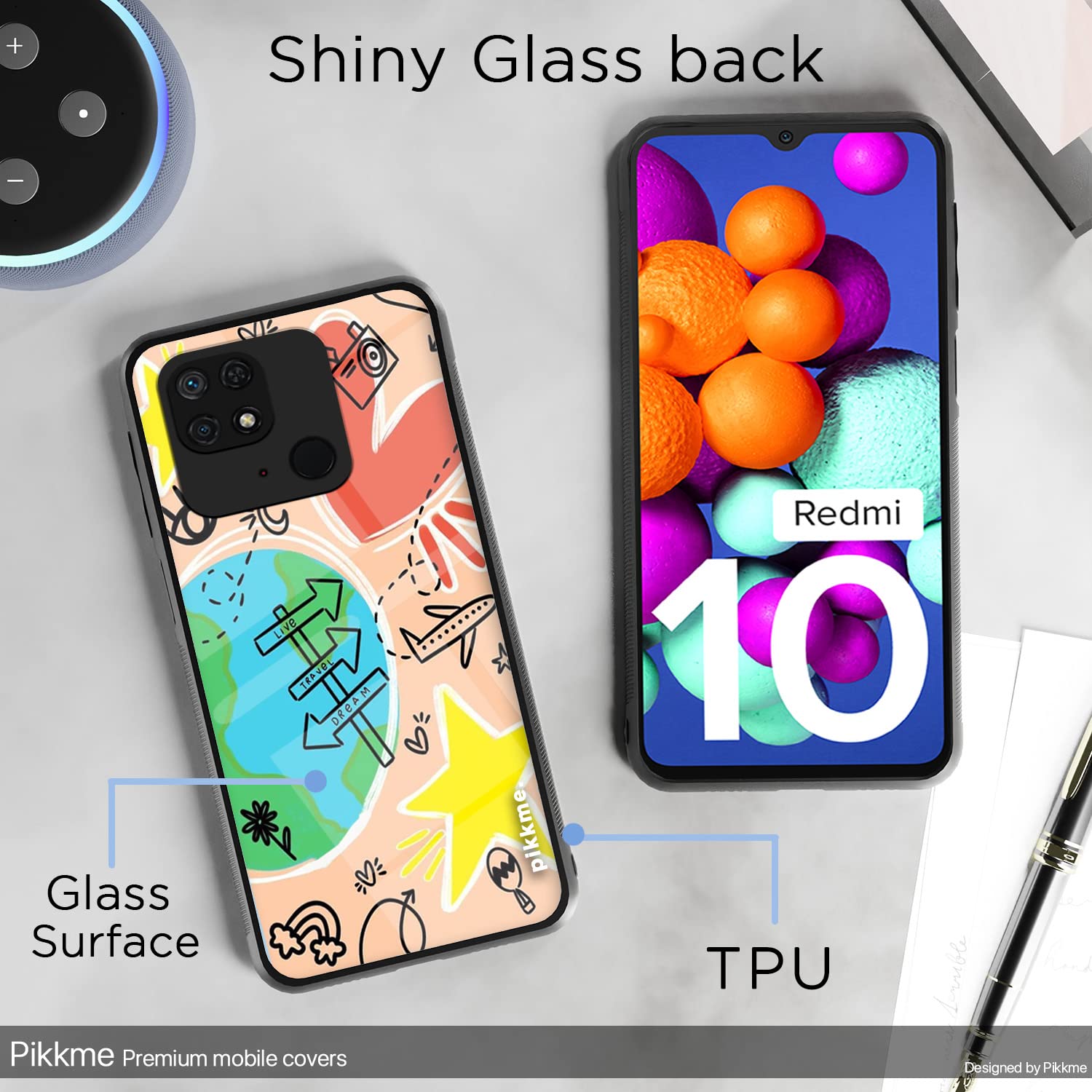 Pikkme Redmi 10/10 Power mobile back cover – photo 3