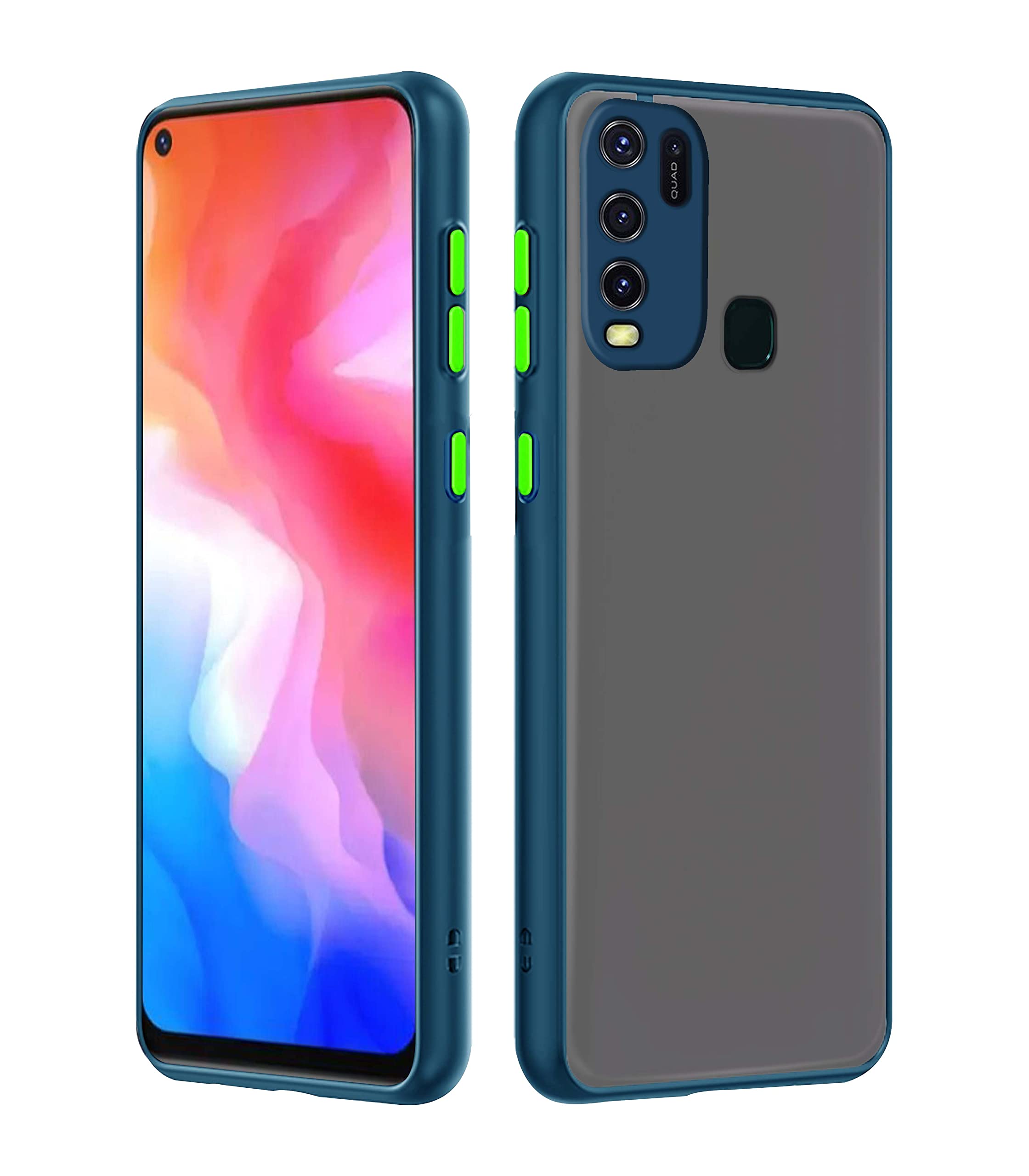 Pikkme Vivo Y30/Y50 blue mobile cover