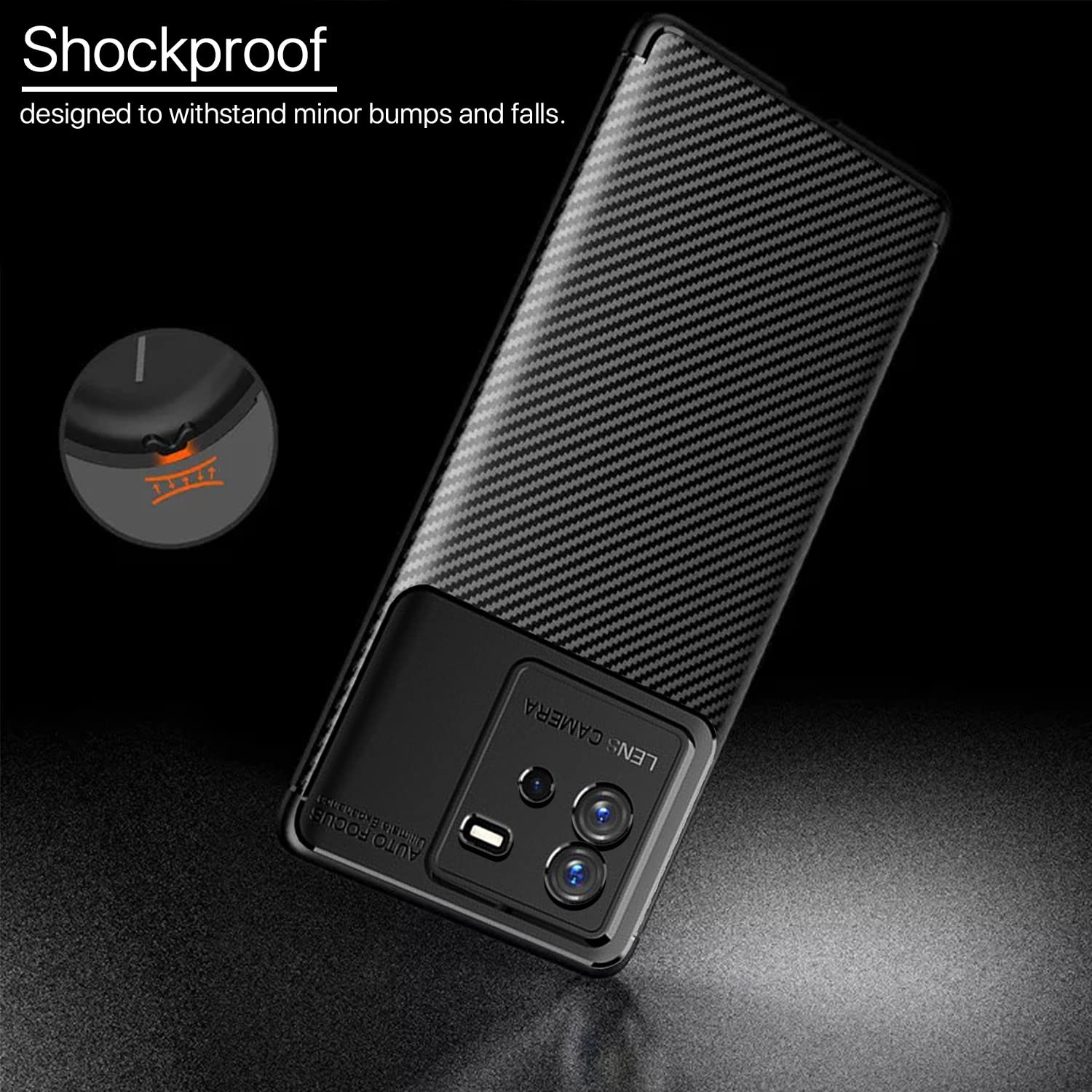 Pikkme iQOO Neo 6 5G black phone cover – photo 4