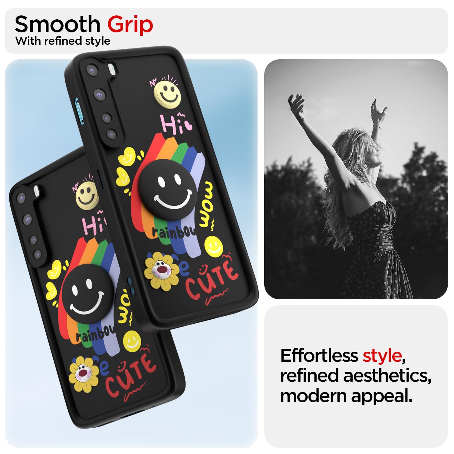 Black Soft Silicone back cover for OnePlus Nord (2020) – Pikkme – photo 2
