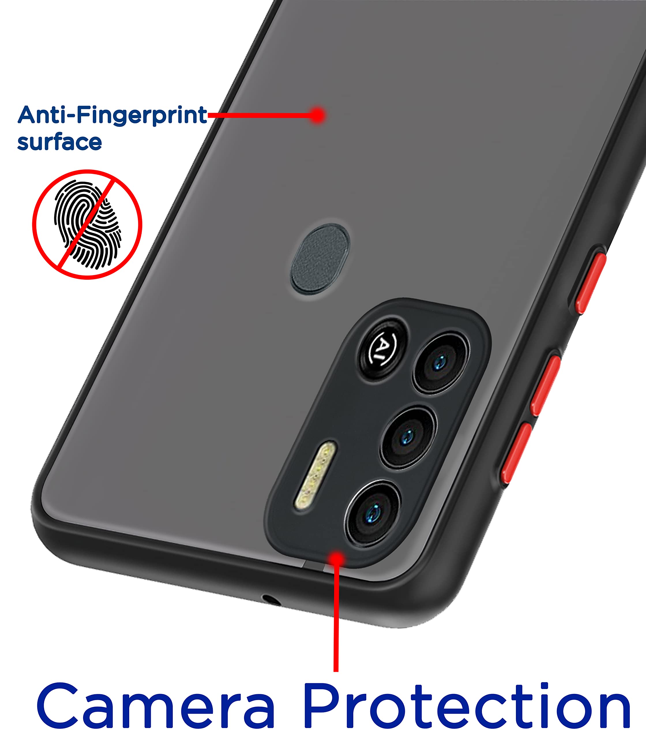 Pikkme Tecno Spark 6 Air black mobile back cover – photo 2