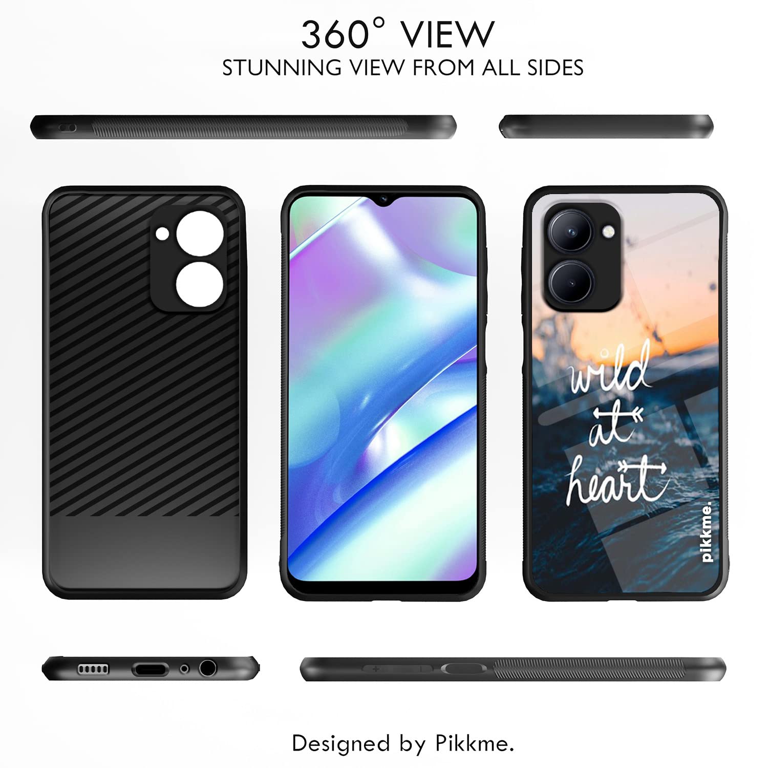 Pikkme Realme C33 Hybrid mobile back cover – photo 2