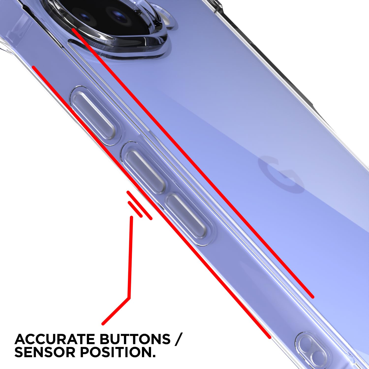 Pikkme transparent PC-TPU back cover for Google Pixel 9A – photo 6