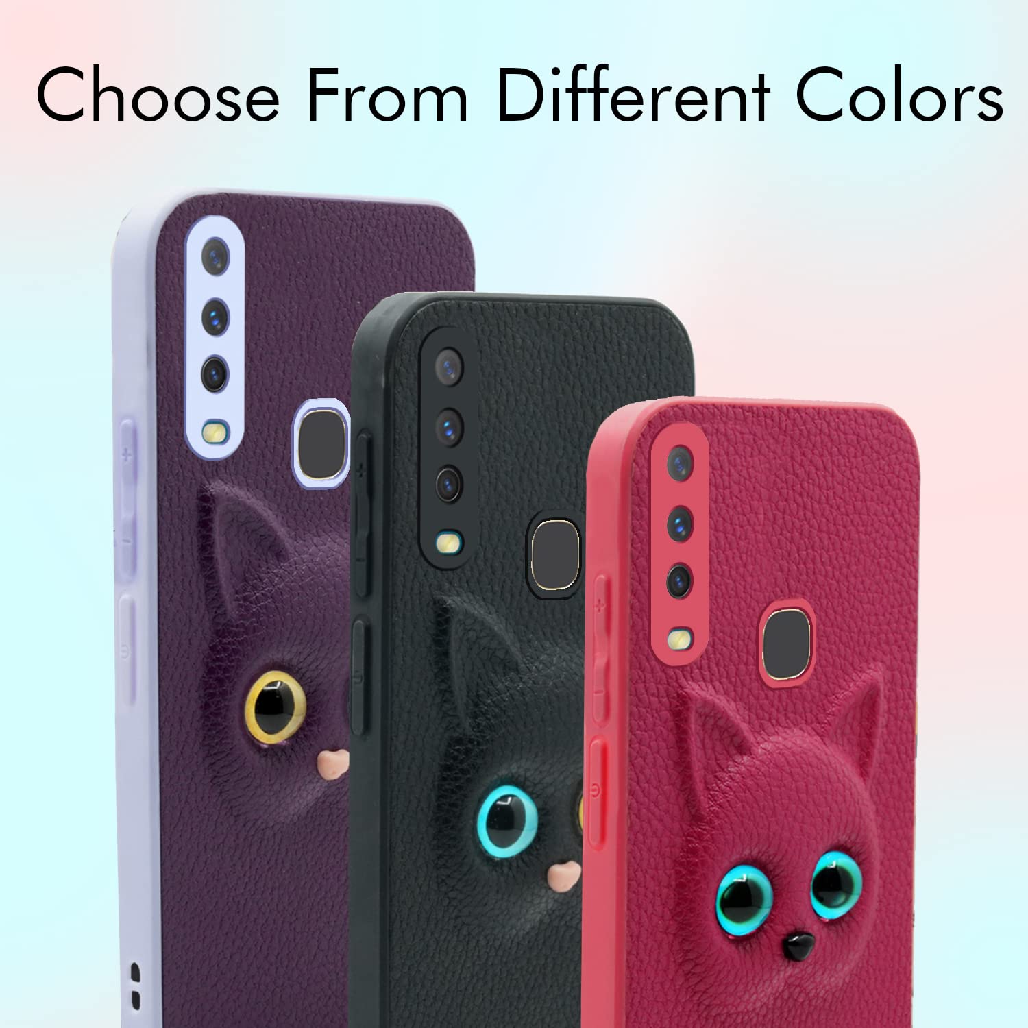Black Cat mobile back cover for Vivo Y12/Y15/Y17/U10 – Pikkme – photo 2