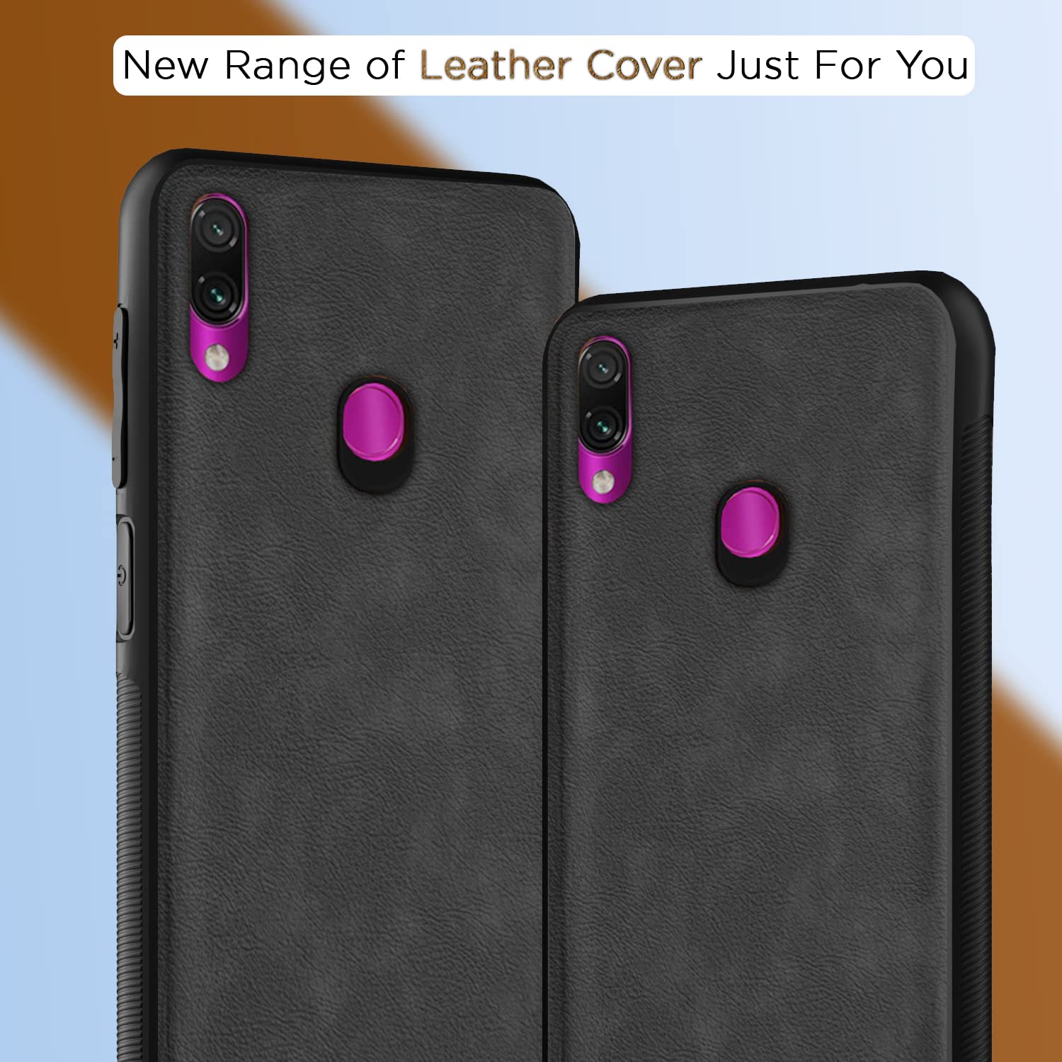 Grey Leather mobile back cover for Redmi Note 7 Pro/Note 7/Note 7S – Pikkme – photo 7