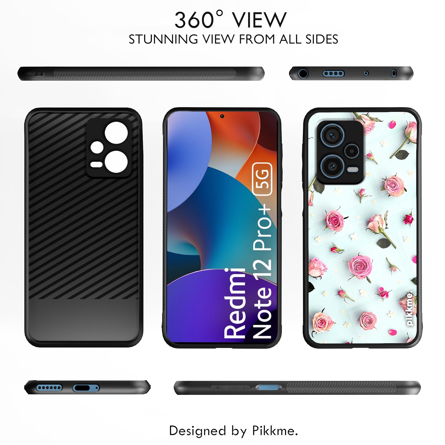 Pikkme Flower back cover for Redmi Note 12 Pro Plus 5G – photo 2