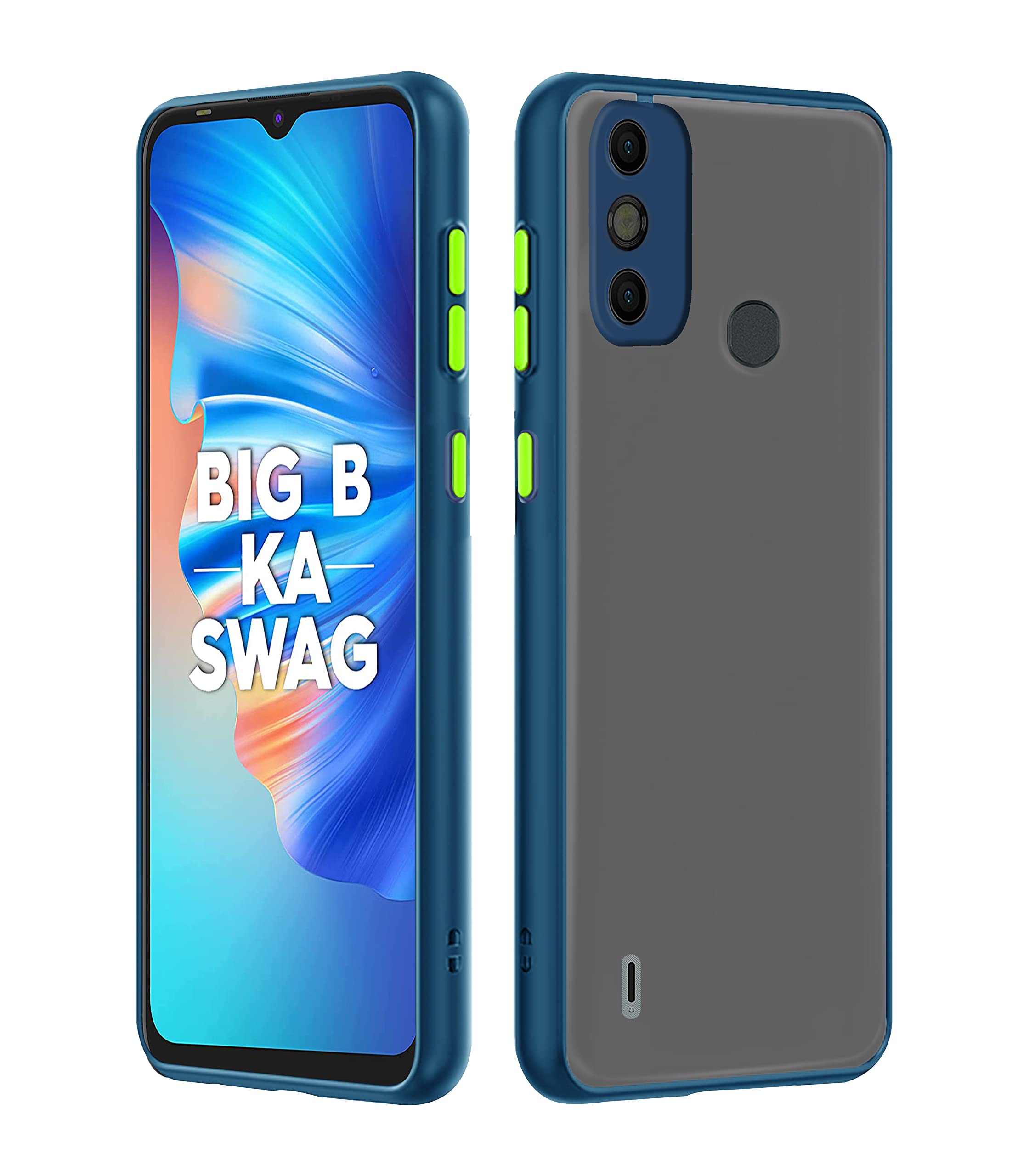 Tecno Spark 6 Go phone cover in blue by Pikkme