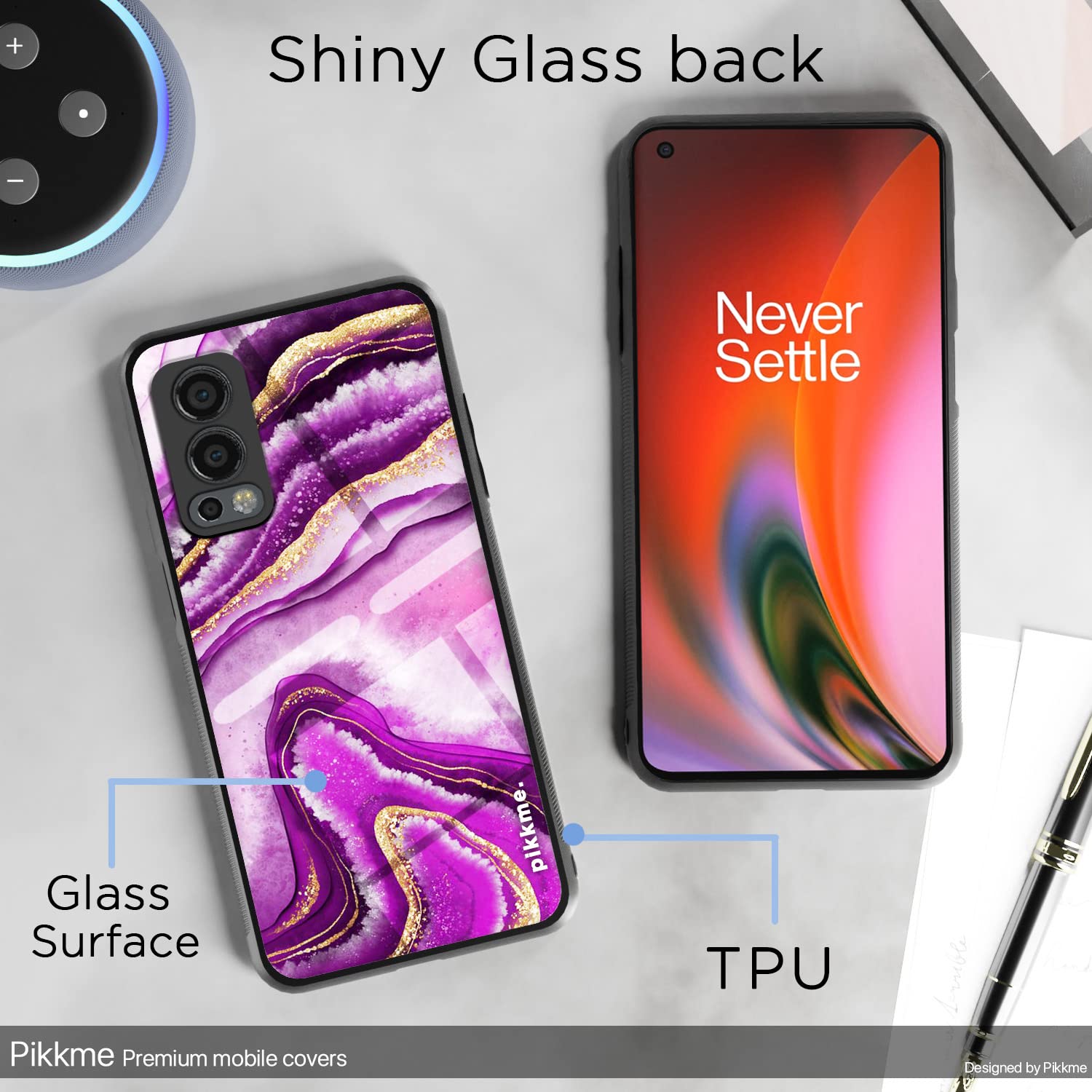 OnePlus Nord 2 5G Hybrid mobile back cover by Pikkme – photo 3