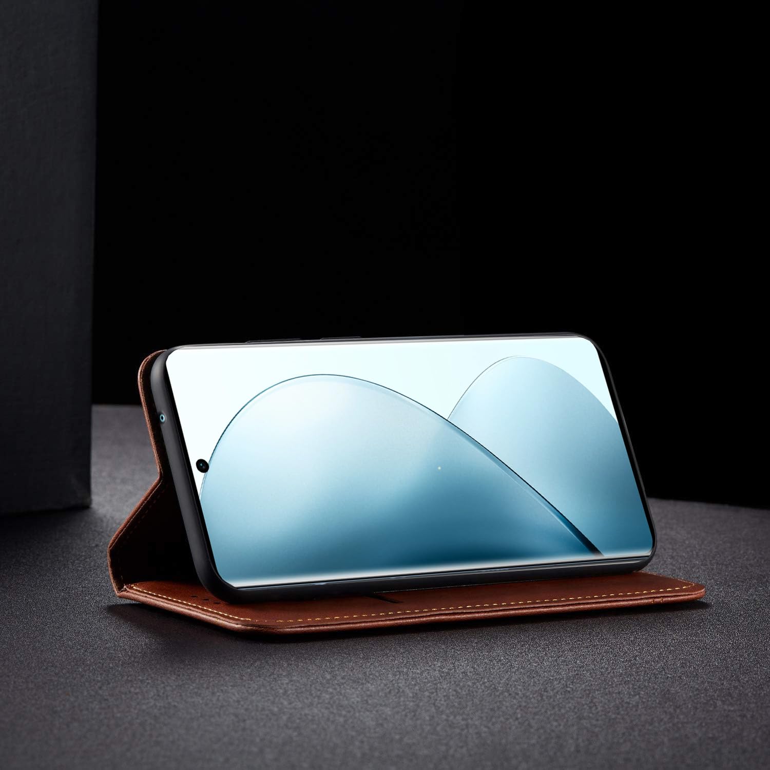 Brown Magnetic wallet flip cover for Vivo V29/V29 Pro 5G – Pikkme – photo 5