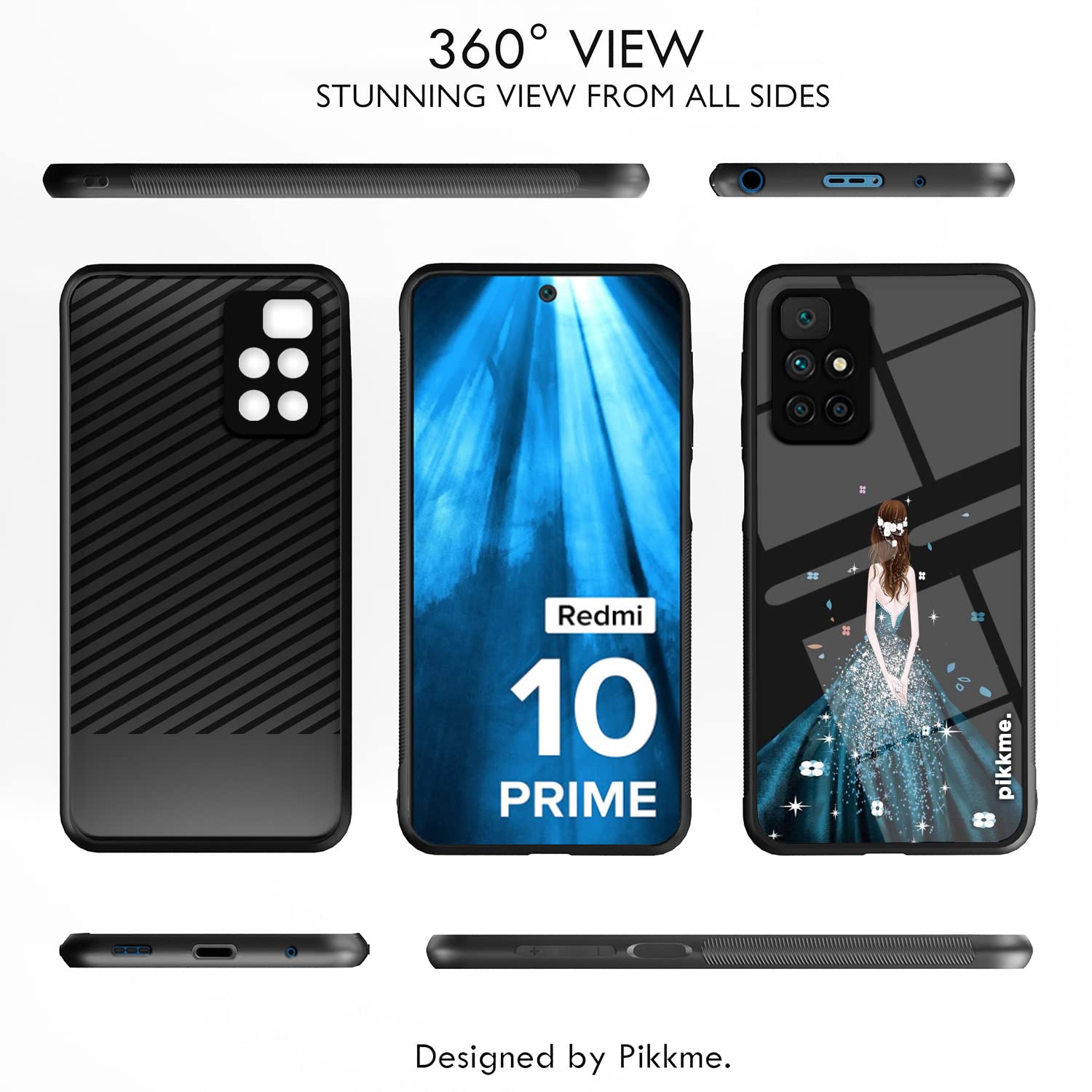 Pikkme Hybrid back cover for Redmi 10 Prime – photo 2