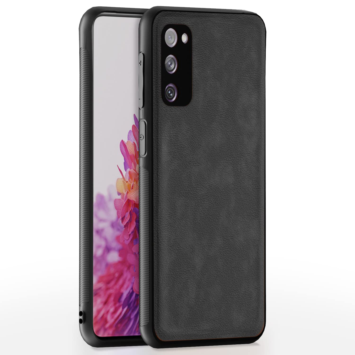 Samsung S20 FE/S20 FE 5G Leather phone cover in grey by Pikkme