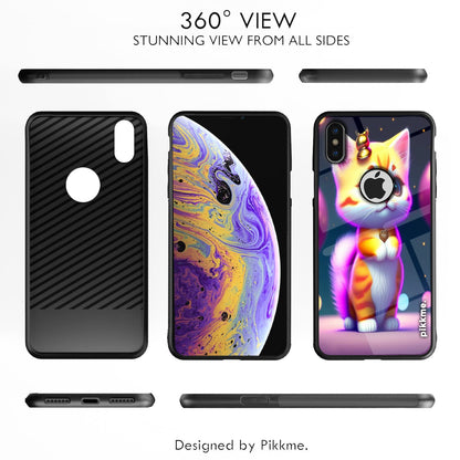 Pikkme iPhone X/XS Cat back cover – photo 2