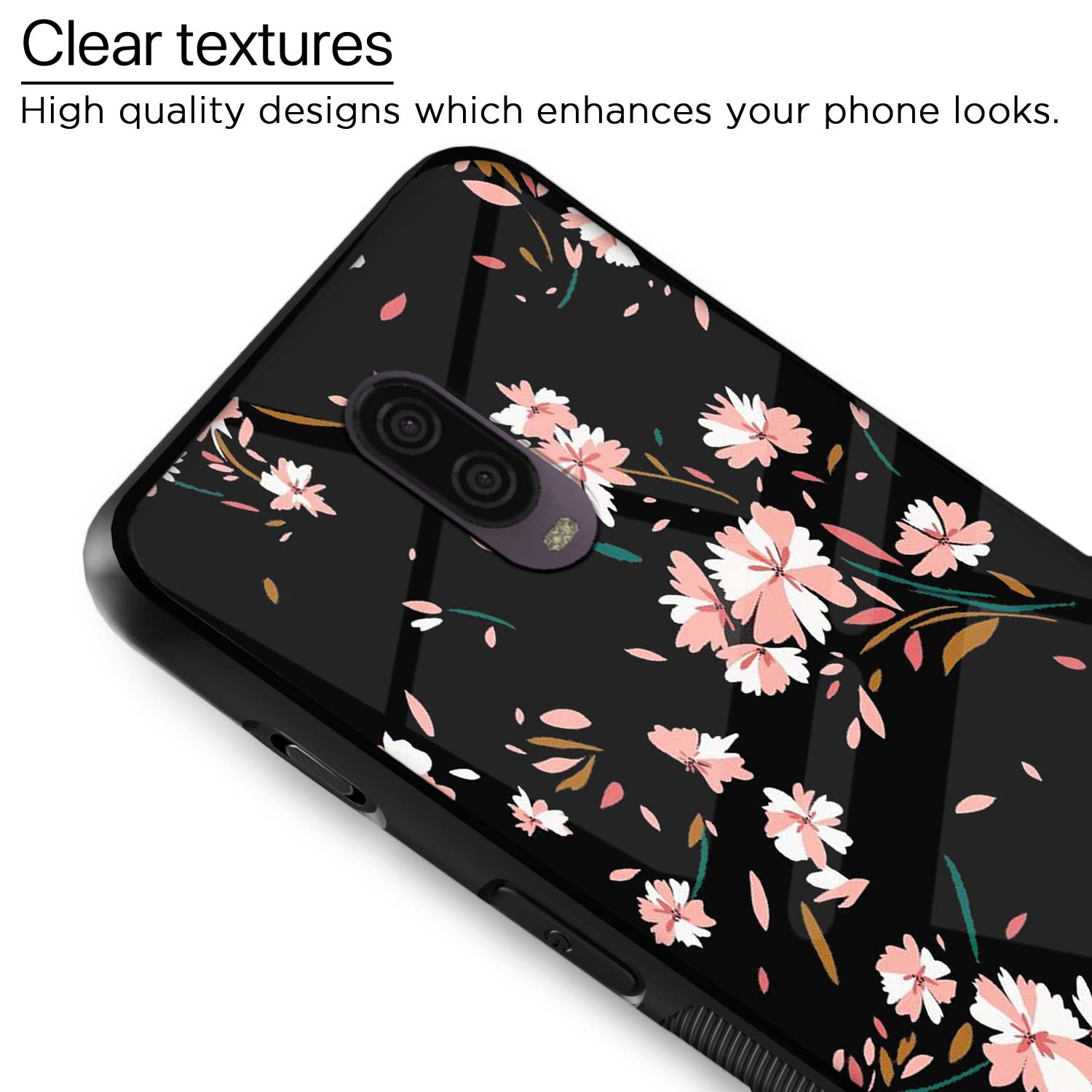 Pikkme OnePlus 7 Flower back cover – photo 4